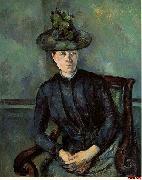 Paul Cezanne Femme au Chapeau Vert oil